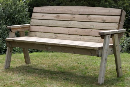 'Hutton' Dean 6' Bench. Available from Taunton Sheds