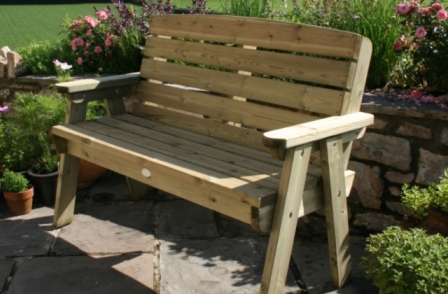 'Hutton' 4' Bench. Available from Taunton Sheds